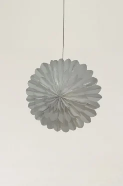 Adventsstjärna 'Lotus' 45cm - Vit