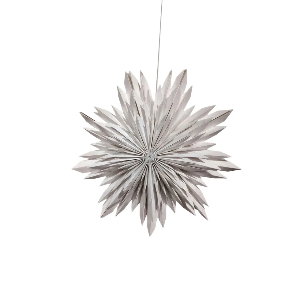 Adventsstjärna 'Oslo' 45cm - Vit