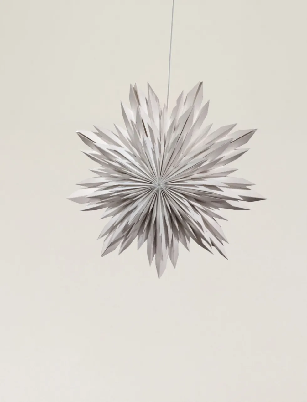 Adventsstjärna 'Oslo' 45cm - Vit