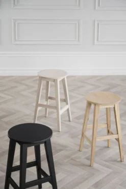 Barpall 'Austin' - Svart