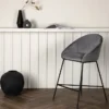 Barstol 'Elverum' - Mörkgrå