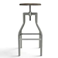 Barstol 'Forshaga' - Silver/Natur