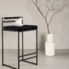 Barstol 'Opelika' - Svart