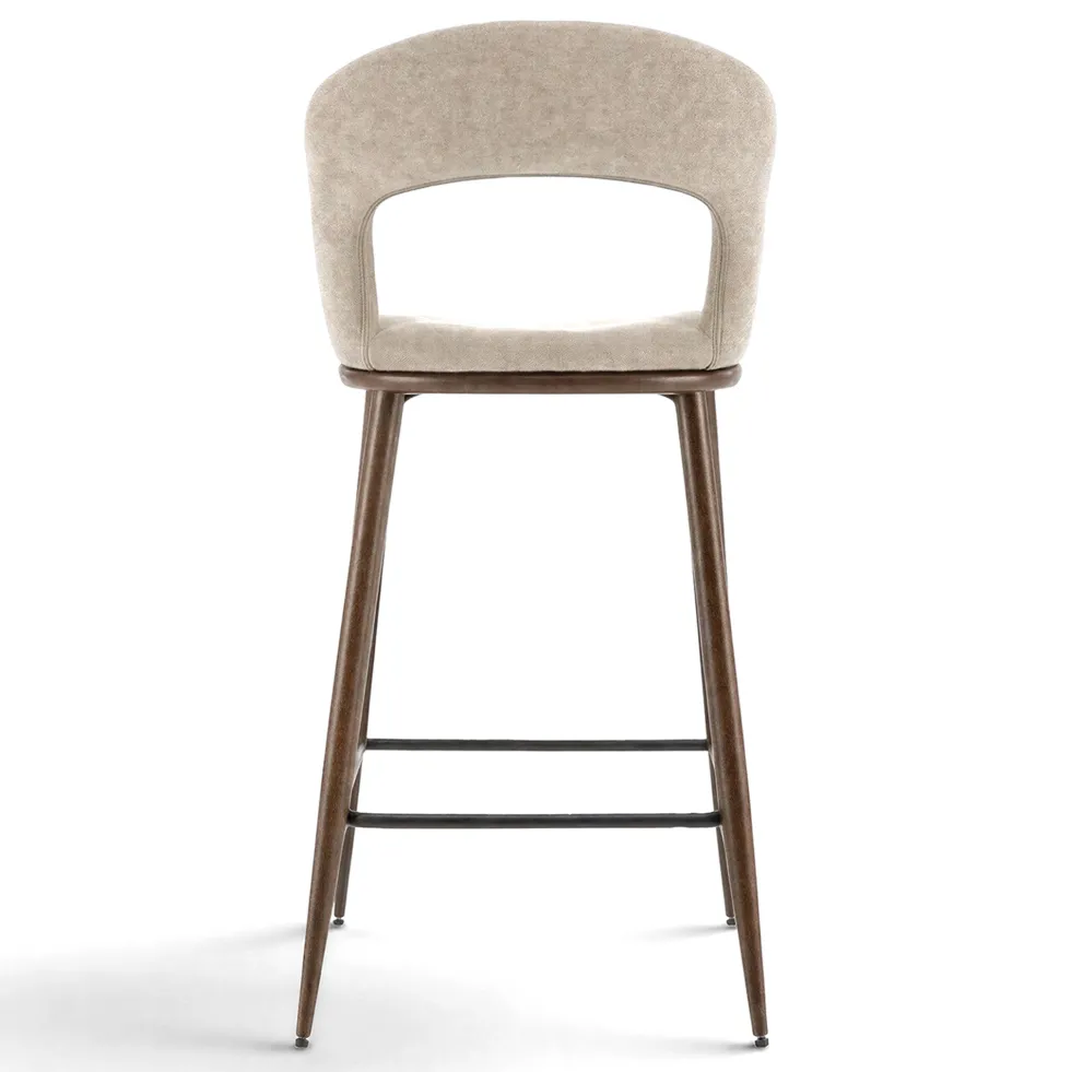 Barstol 'Vestby' - Beige/brun