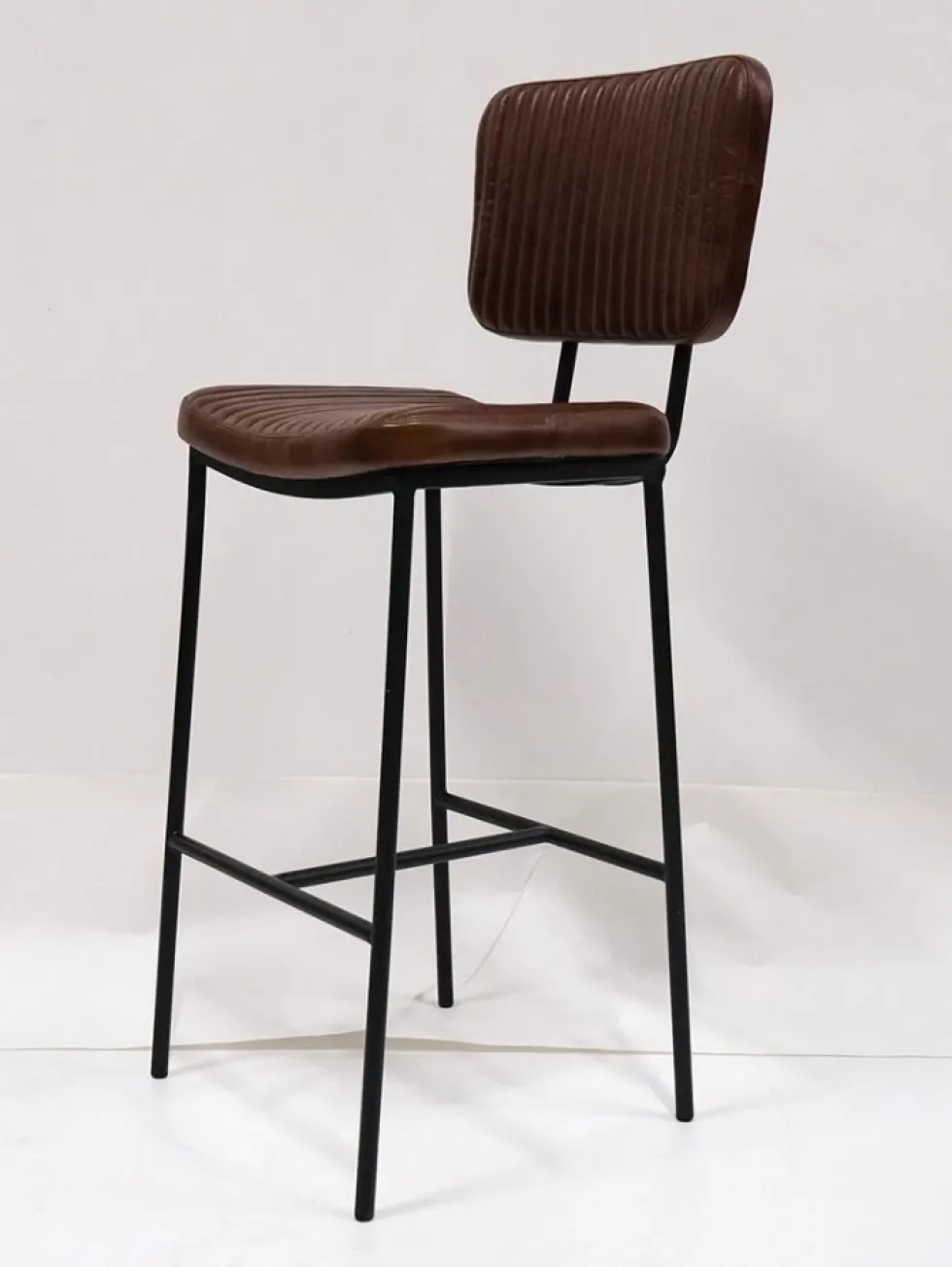 Barstol Vintage - Läder