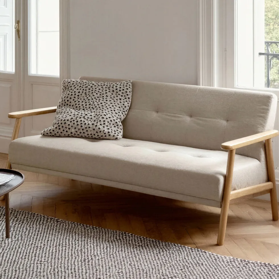 Bäddsoffa 'Klippan' - Beige