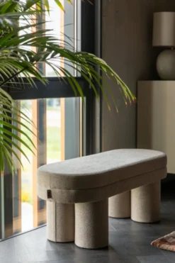 Bänk 'Fern' - Beige