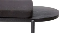 Bänk med kudde - Metall