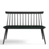 Bänk 'Retro' - Svart