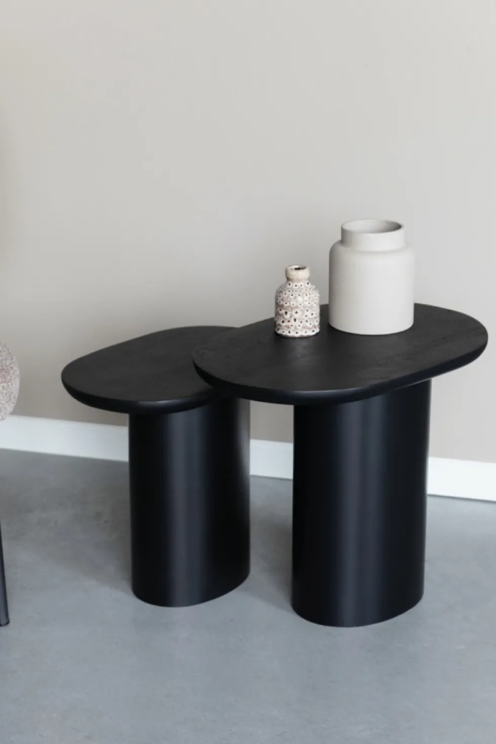 Bord 2-set 'Bela' - Svart
