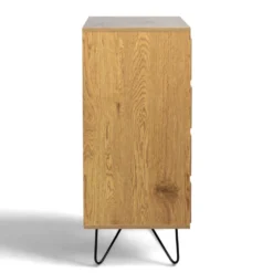 Byrå 'Elle' 90x90 - Ek/Svart