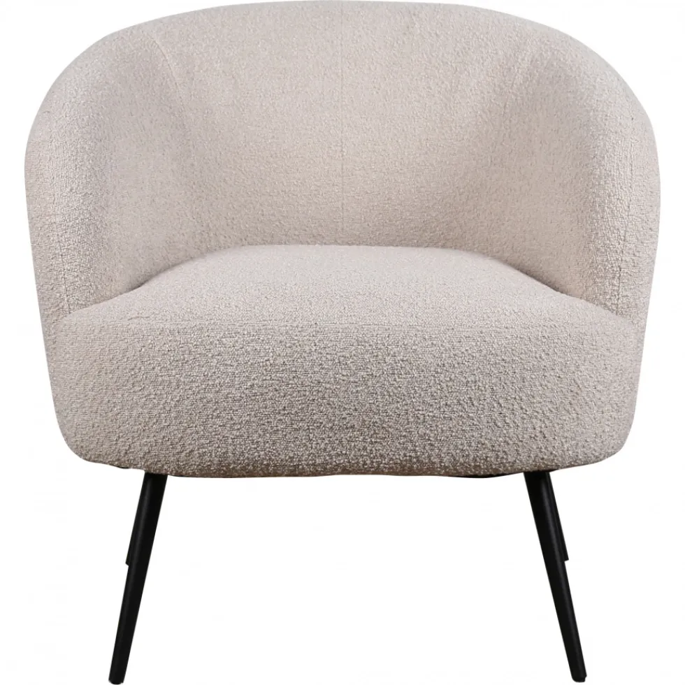 Fåtölj 'Capri' - Beige/Bouclé