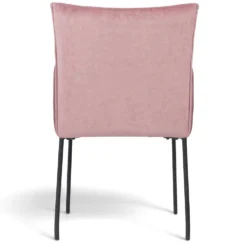 Fåtölj 'Dion' - Sammet/Rosa