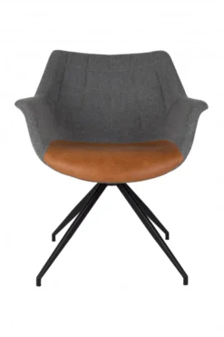 Fåtölj 'Doulton' - Brun