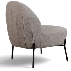 Fåtölj 'Gori' - Beige/Bouclé
