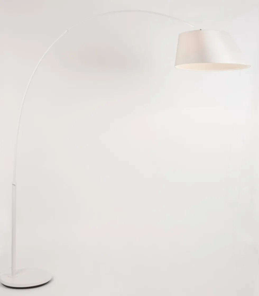 Golvlampa 'Arc' - Vit
