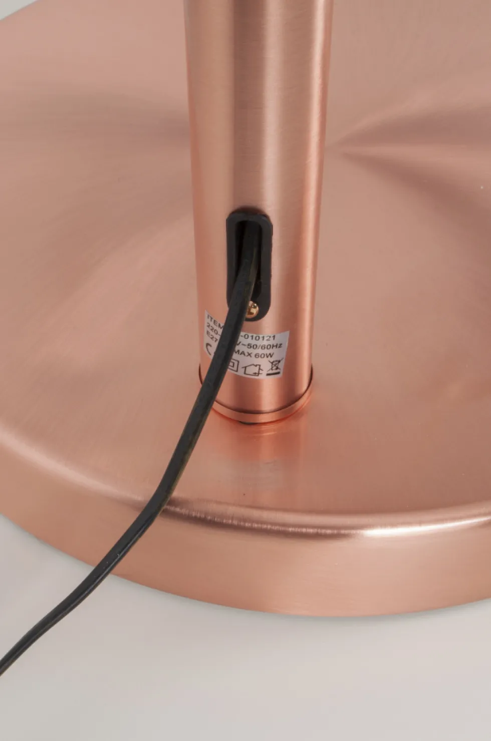 Golvlampa 'Bow' - Koppar