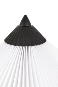 Golvlampa 'Matisse' - Vit/Svart