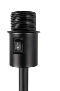 Golvlampa 'Matisse' - Vit/Svart
