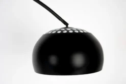Golvlampa 'Metal Bow' - Svart
