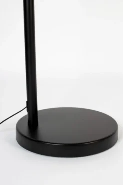 Golvlampa 'Metal Bow' - Svart