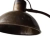 Golvlampa 'Walentin' - Järn/Brun