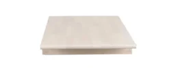 Iläggsskiva 'Tyler' 45x120cm - Vit