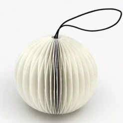 Julgranspynt 'Snowball' - Vit