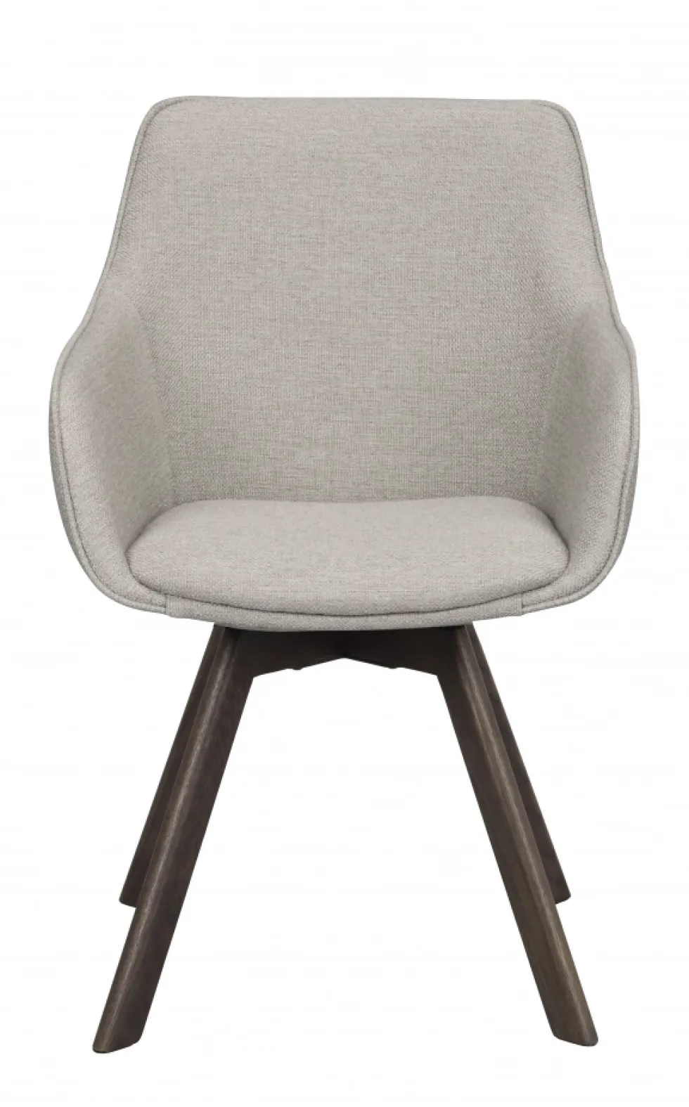 Karmstol 'Alison' - Beige/brun