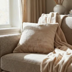 Kuddfodral 'Aranga Super Soft' 45x45cm - Beige