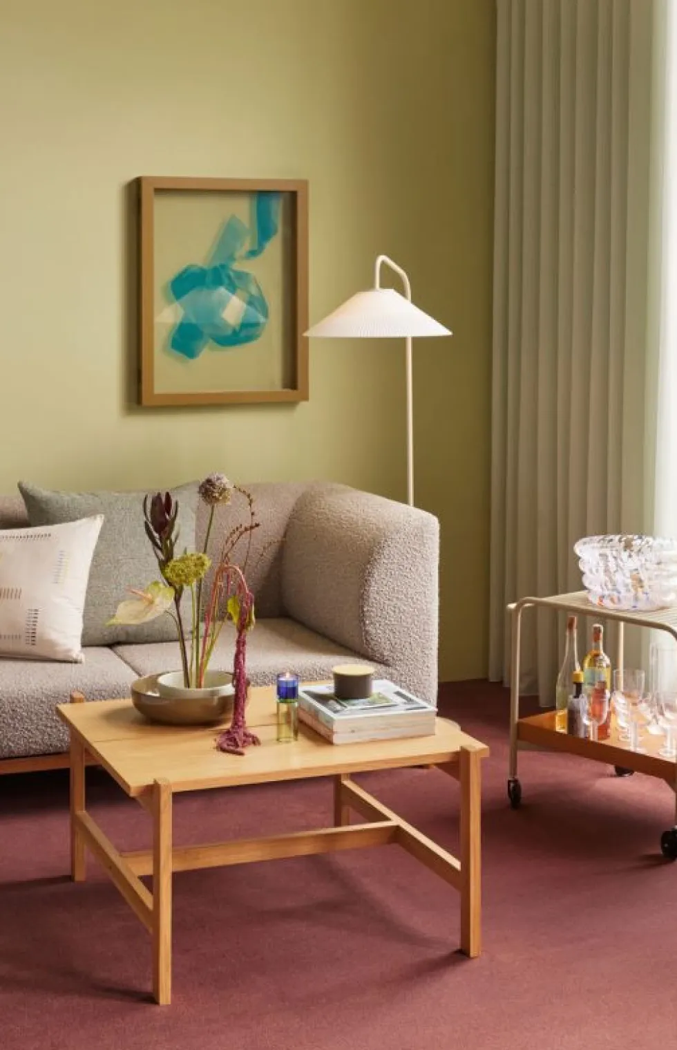 Lampa 'Solid' - Beige