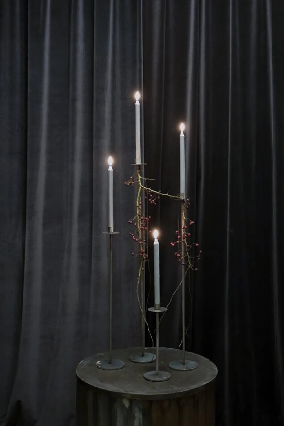 Ljusstake 'Dean' M - Järn