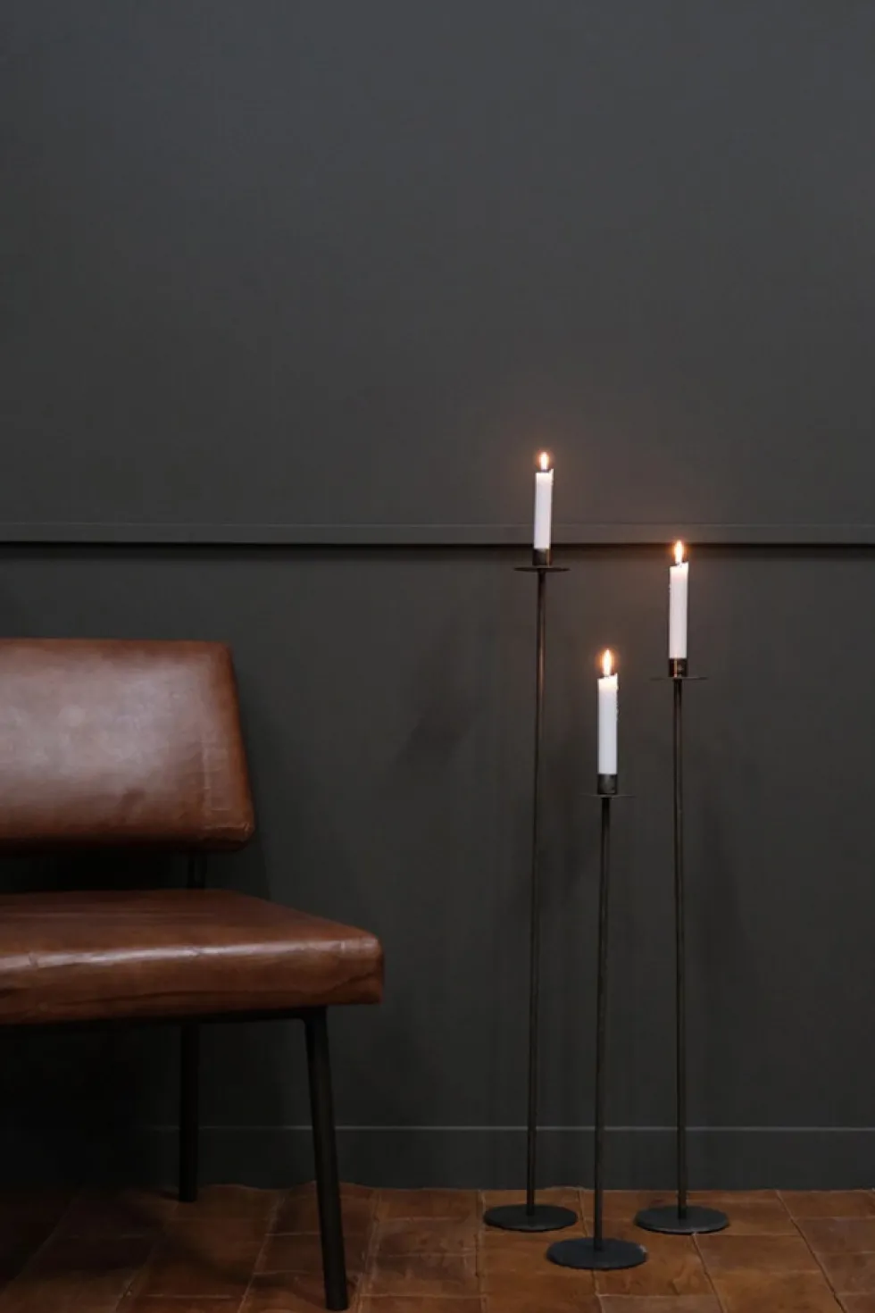 Ljusstake 'Dean' M - Järn