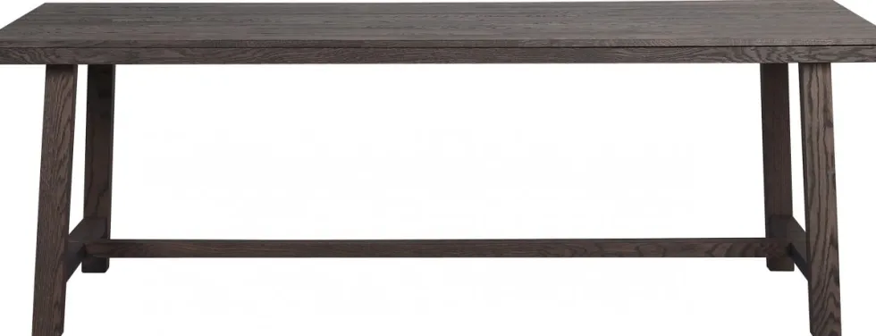 Matbord 'Brooklyn' 220x95cm - Mörkbrun