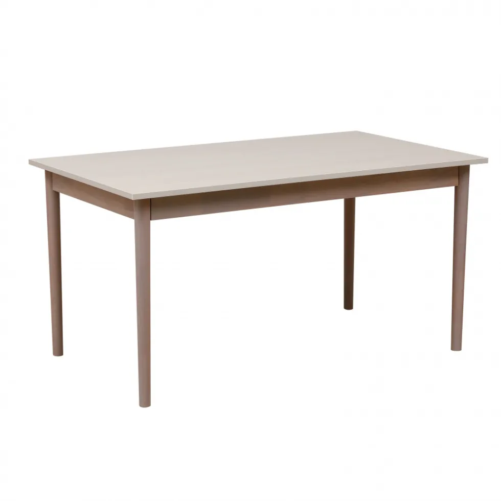 Matbord 'Fager' 135cm - Vitpigmenterad