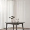 Matbord 'Filippa' Runt 120cm - Mörkbrun