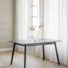 Matbord 'Lotta' 140x90cm - Svart