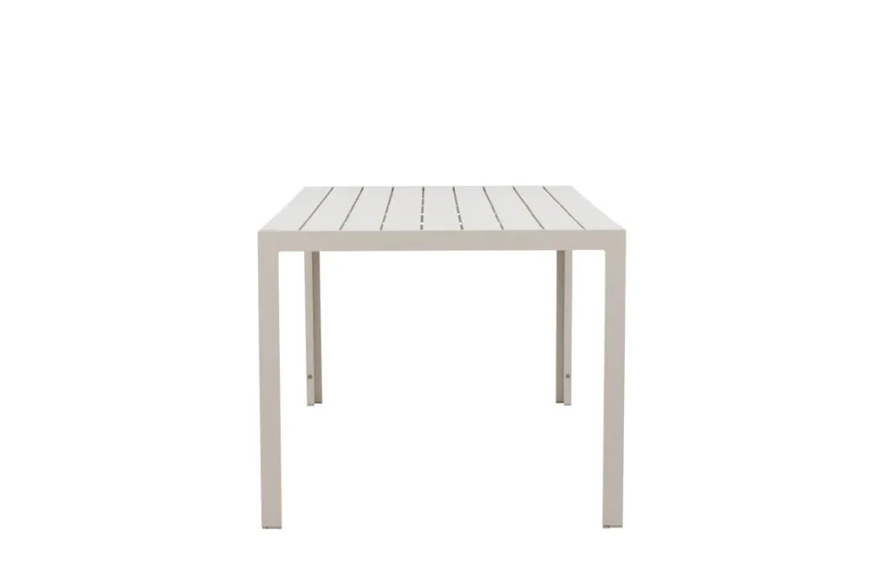 Matbord 'Mirko' 205x74cm - Beige