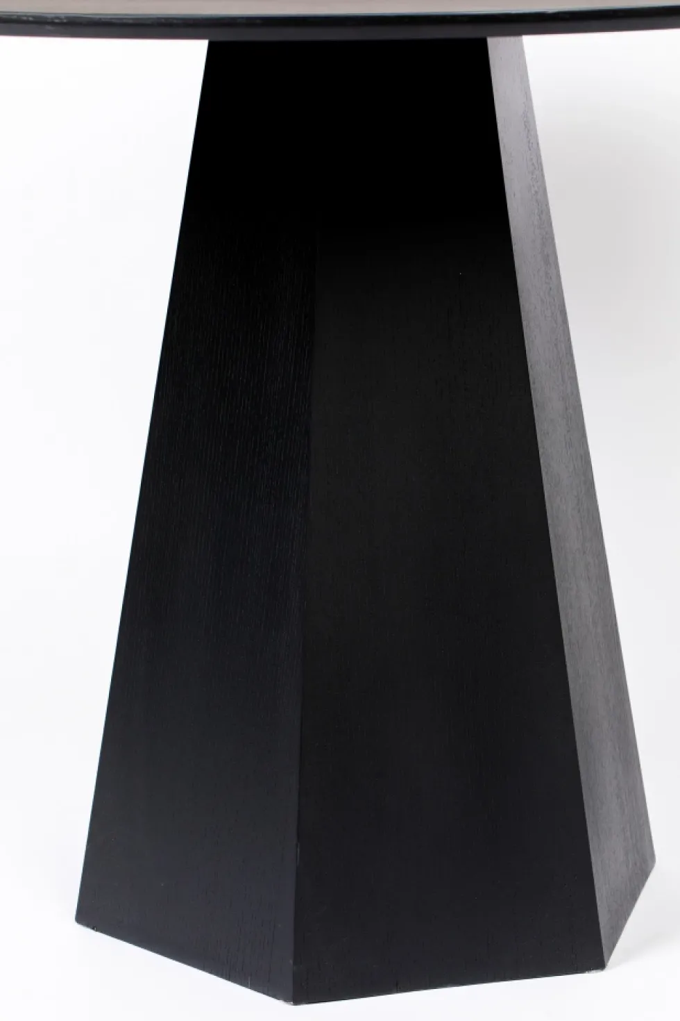 Matbord 'Pilar' Runt 100cm - Svart