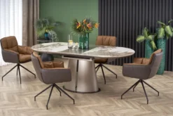 Matbord 'Robinson' 160-200cm - Beige