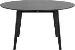 Matbord 'Ärsjö' Runt 140cm - Svart