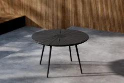 Matbord 'San Vito' 120x74cm - Svart