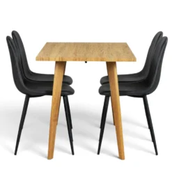 Matgrupp 'Nordisk Forma' - 1 Bord & 4 Stolar