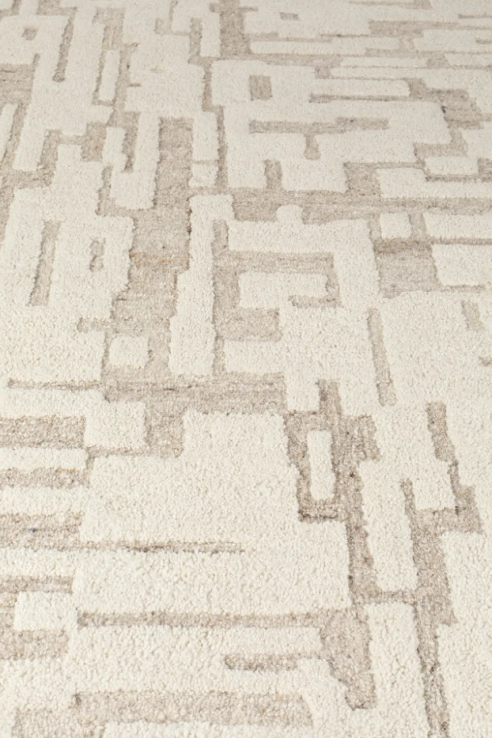 Matta 'Hills' 200x300cm - Beige