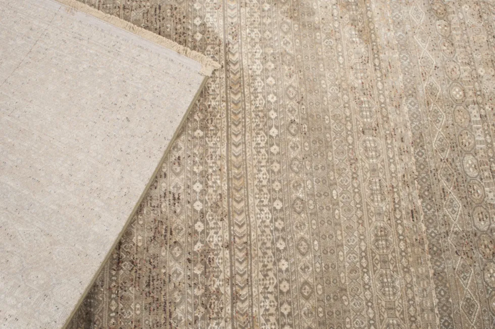 Matta 'Shisa' 67x245 - Forest/Beige