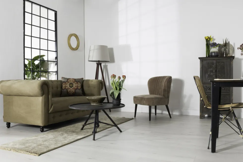 Matta 'Shisa' 67x245 - Forest/Beige