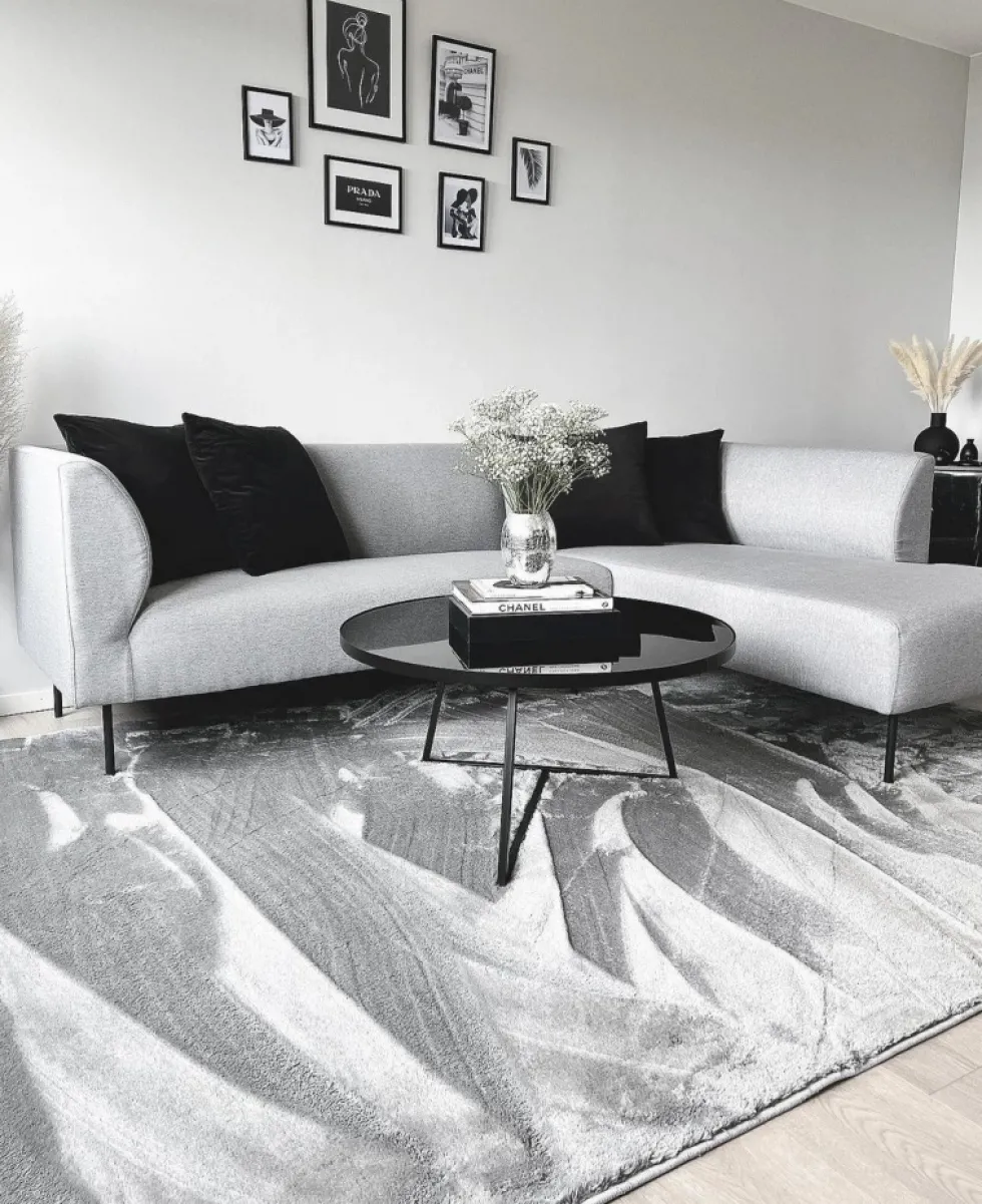 Ryamatta 'Aranga Super Soft' - Grå