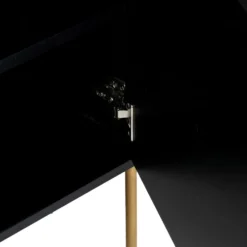Sideboard 'Frölunda' - Svart/Guld