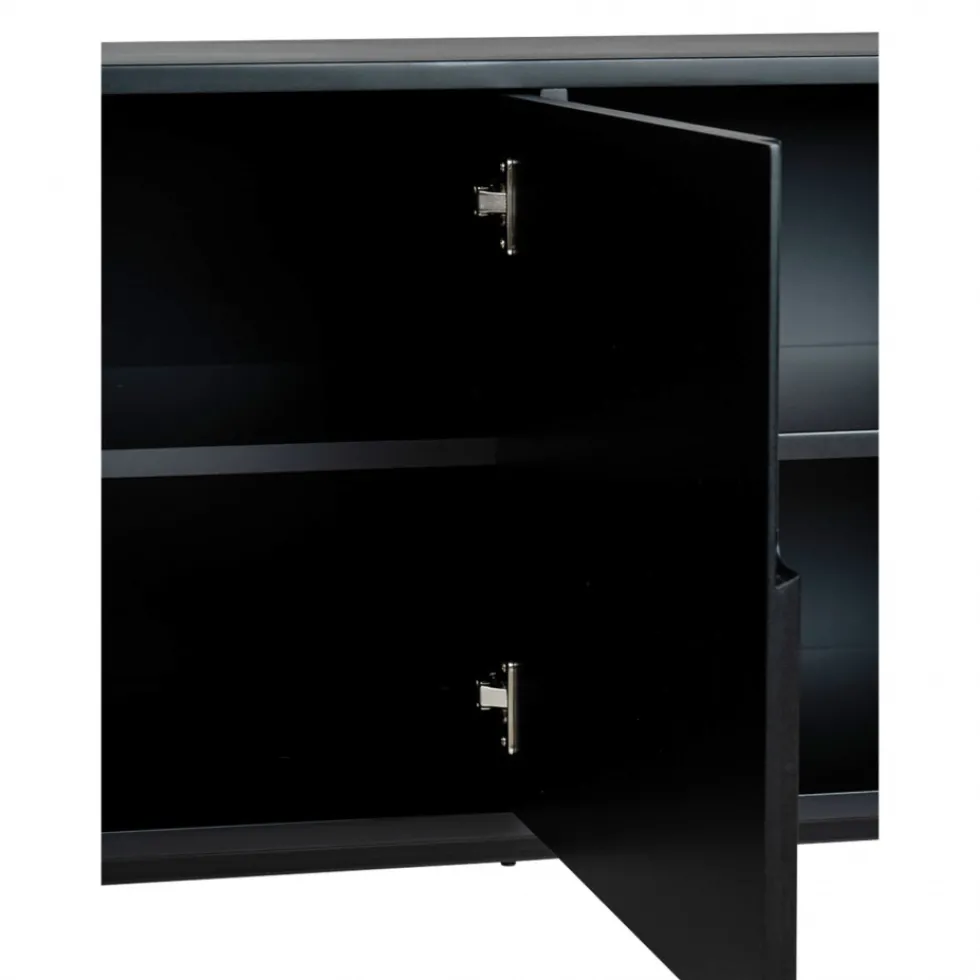 Sideboard 'Frölunda' - Svart/Mässing