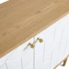Sideboard 'Kumamoto' - Vit/Ek
